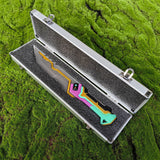 1:1 Glitchpop Knife Life Size Metal Replica--Blunt Blade Dagger With Aluminum Box - Tophatter Daily Deals