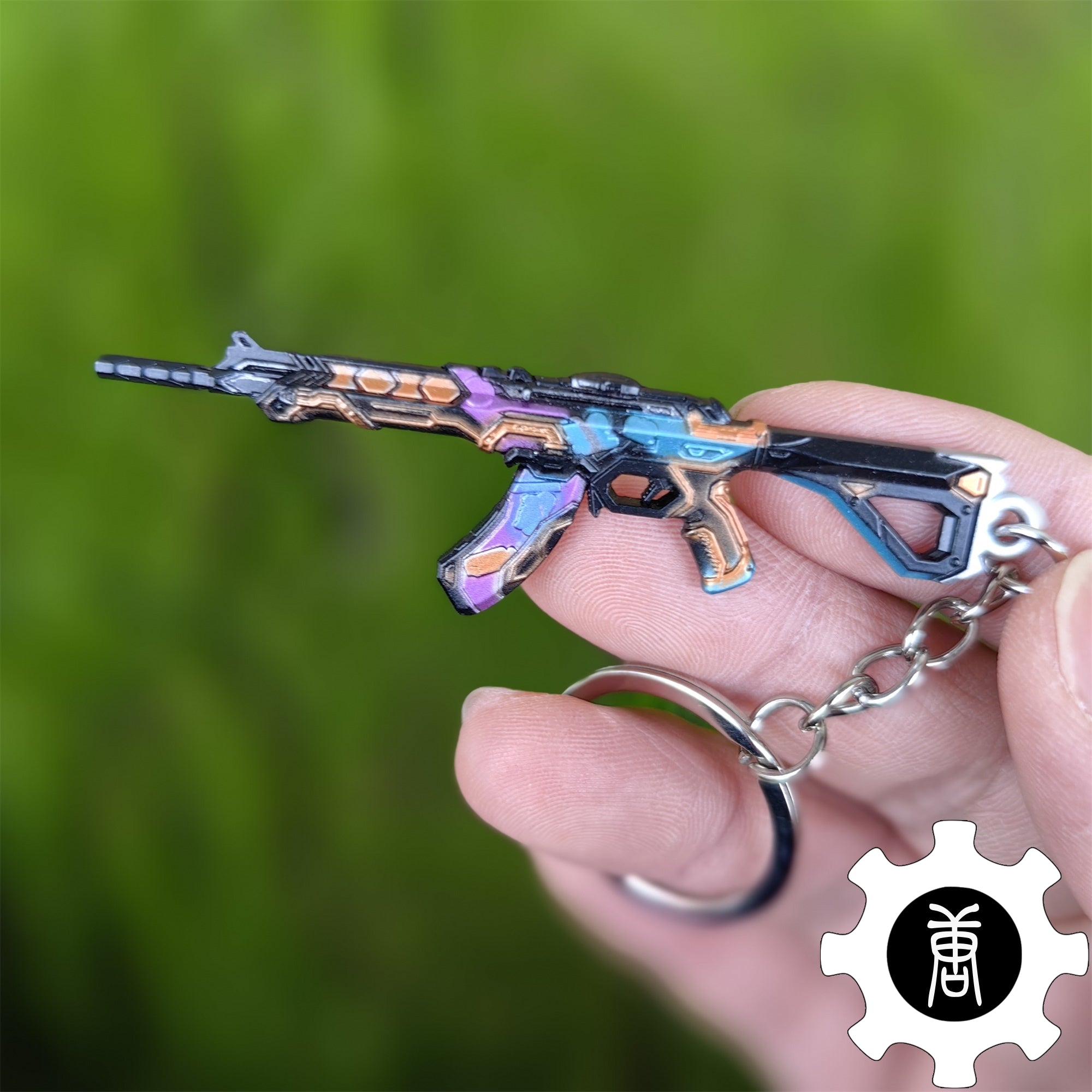 Glitchpop Skin Weapon Keychain Backpack Decor Gamer Gift 4 In 1 Pack Glitchpop Vandal - Tophatter Daily Deals