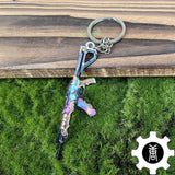 Glitchpop Skin Weapon Keychain Backpack Decor Gamer Gift 4 In 1 Pack - Tophatter Daily Deals