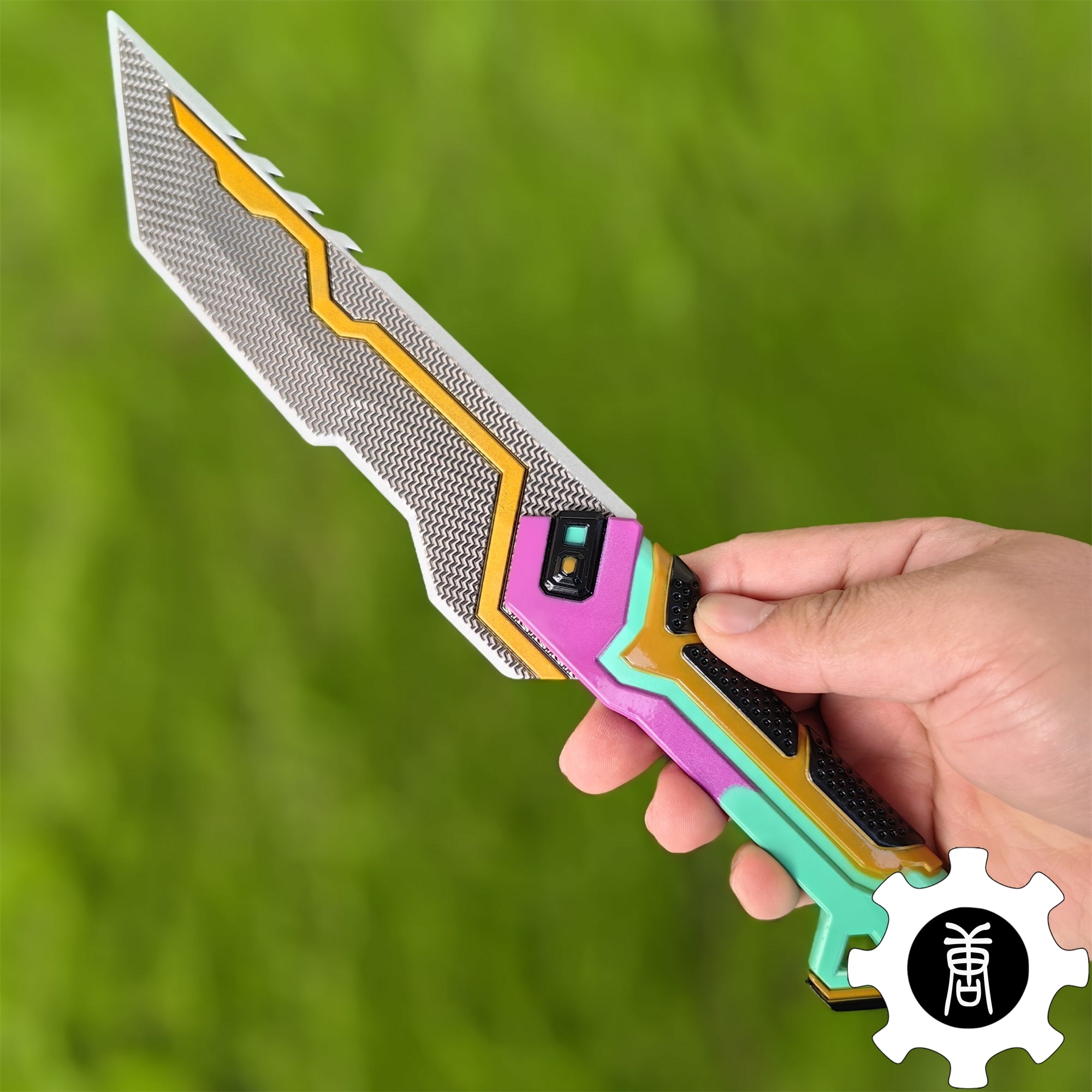 Glitchpop Dagger Life-size Metal Replica USA Only - Tophatter Daily Deals