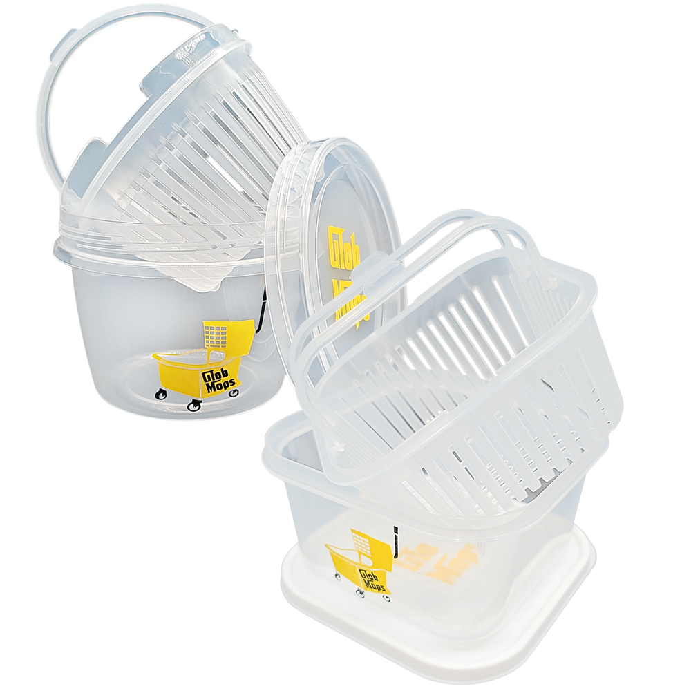 Glob Mops Cleaning Container | Mop Bucket Cleaning Supplies - Tophatter Daily Deals