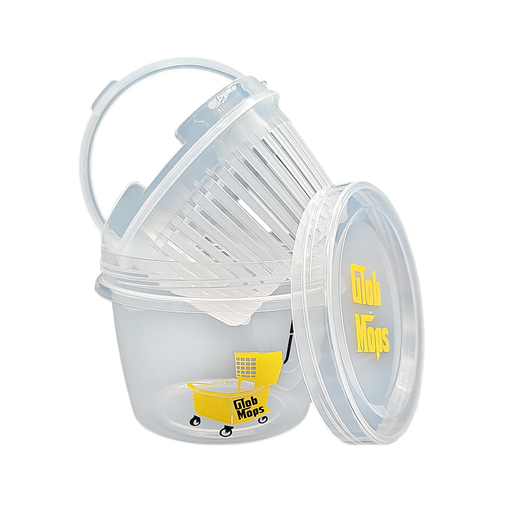Glob Mops Cleaning Container | Mop Bucket Round Cleaning Supplies - Tophatter Daily Deals