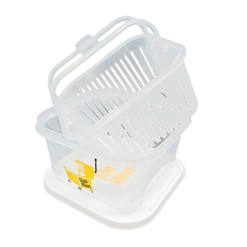Glob Mops Cleaning Container | Mop Bucket Square Cleaning Supplies - Tophatter Daily Deals