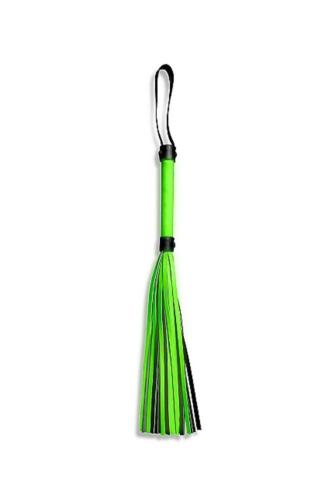 Ouch by Shots Toys - Glow - Flogger - Glow in the Dark BDSM - Tophatter Daily Deals