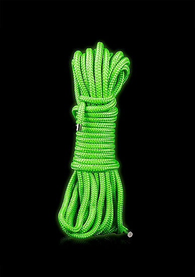 Ouch! Glow in the Dark Rope 10m 33 ft. Neon Green - Tophatter Daily Deals