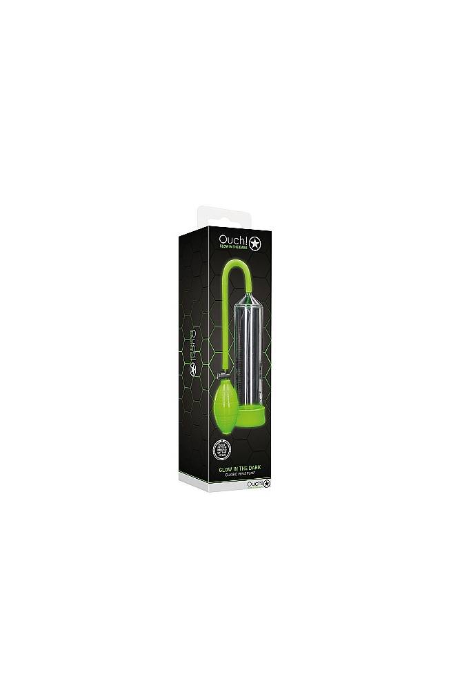 Ouch by Shots Toys - Classic Penis Pump - Glow in the Dark Sex Toy - Tophatter Daily Deals
