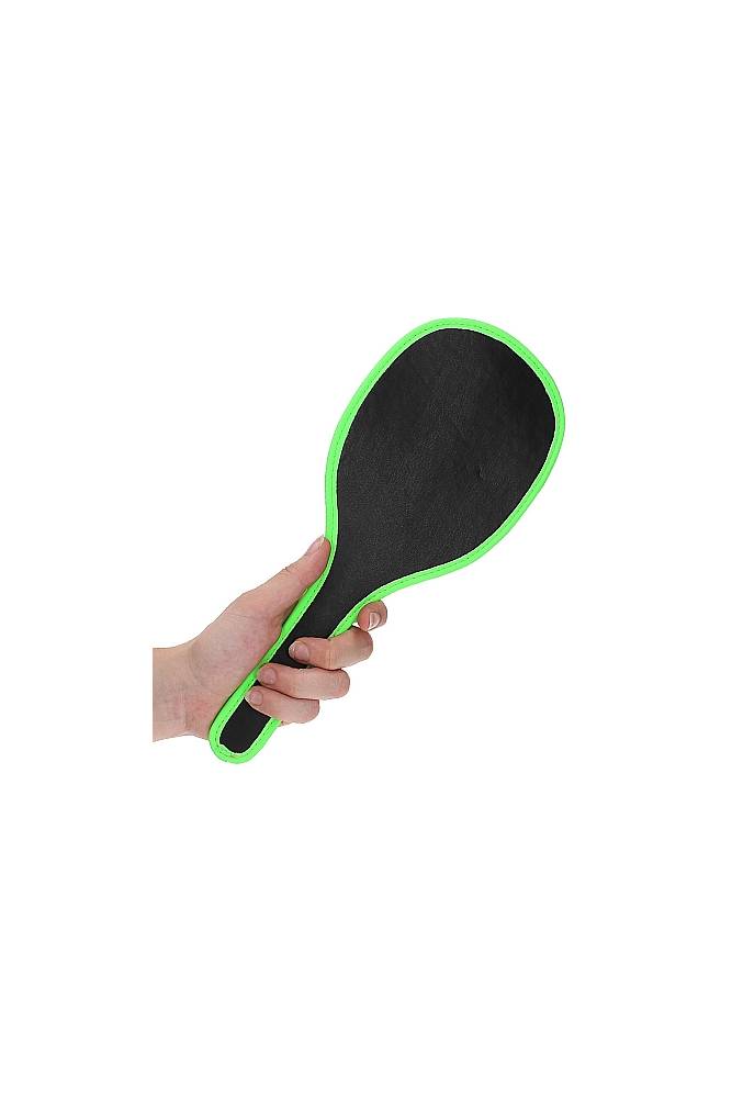 Ouch by Shots Toys - Glow - Round Paddle - Glow in the Dark BDSM - Tophatter Daily Deals