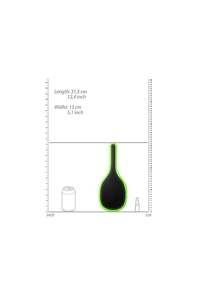 Ouch by Shots Toys - Glow - Round Paddle - Glow in the Dark BDSM - Tophatter Daily Deals