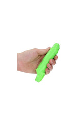 Ouch by Shots Toys - Glow -Smooth Stretchy Penis Sleeve with Ball Strap Style #3 - Glow in the Dark - Wholesale Prices (Limited Deals)