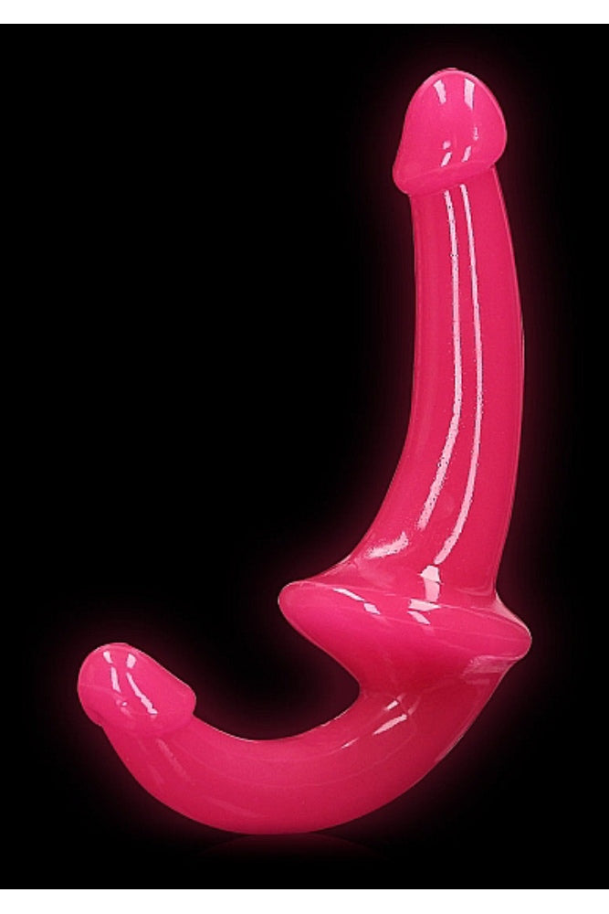 Shots Toys - RealRock - 6" Glow in the Dark Strapless Strap-On - Assorted Colors Sex Toy - Tophatter Daily Deals