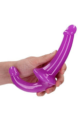 Shots Toys - RealRock - 6" Glow in the Dark Strapless Strap-On - Assorted Colors Purple Sex Toy - Tophatter Daily Deals