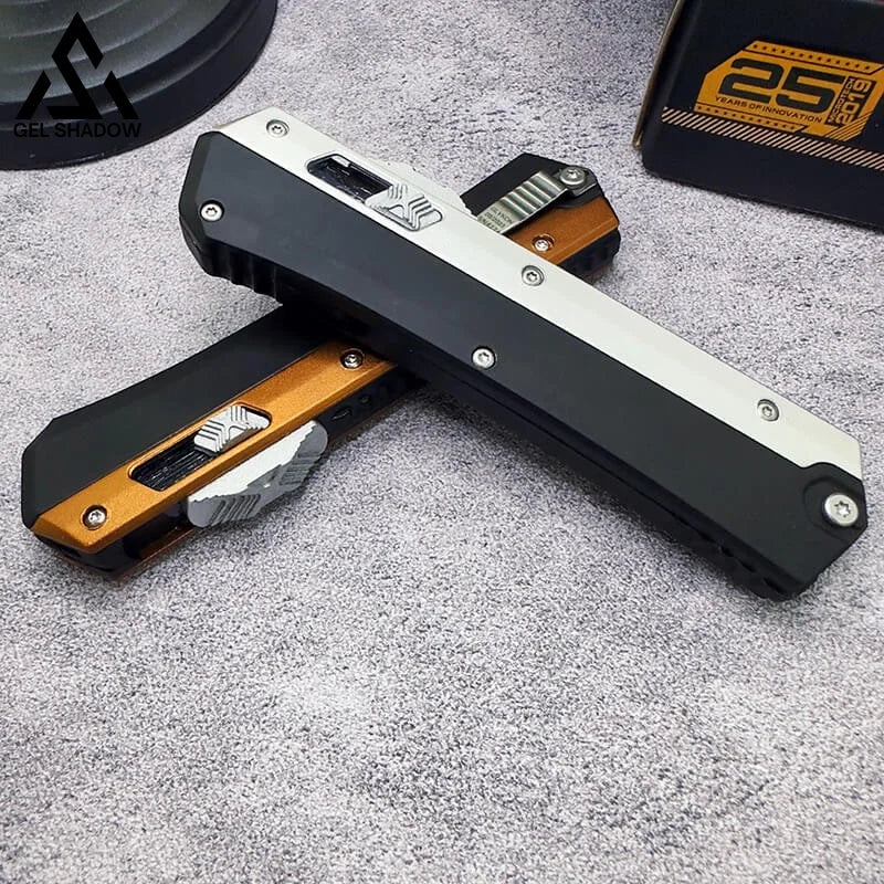 Glykon MT OT* KNIFE SERRATED-GS13 Sliver Pocket Knives - Tophatter Daily Deals