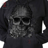 Hot Leathers Bandana Skull Sweatshirt Ladies Hoodie w/ Glitter Ink Hoodies & Sweatshirts - Tophatter Daily Deals