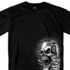 Hot Leathers Assassin Double Sided T-Shirt Skull & Smoking Pistols Mens Short Sleeve - Tophatter Daily Deals