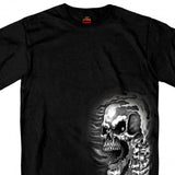 Hot Leathers Assassin Double Sided T-Shirt Skull & Smoking Pistols Mens Short Sleeve - Tophatter Daily Deals