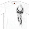 Hot Leathers Ghost Skull Double Sided T-Shirt Bob's Favorite Logo Mens Short Sleeve - Tophatter Daily Deals