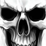 Hot Leathers Ghost Skull Double Sided T-Shirt Bob's Favorite Logo Mens Short Sleeve - Tophatter Daily Deals