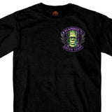 Hot Leathers Frankie's Speed Shop Double Sided Halloween T-Shirt Mens Short Sleeve - Tophatter Daily Deals
