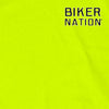 NEW! Hot Leathers Put The Phone Down Biker T-Shirt Safety Green Hi-Vis Mens Short Sleeve - Tophatter Daily Deals