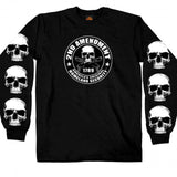 Hot Leathers 2nd Amendment Long Sleeve Double Sided T-Shirt Mens Long Sleeve - Tophatter Daily Deals