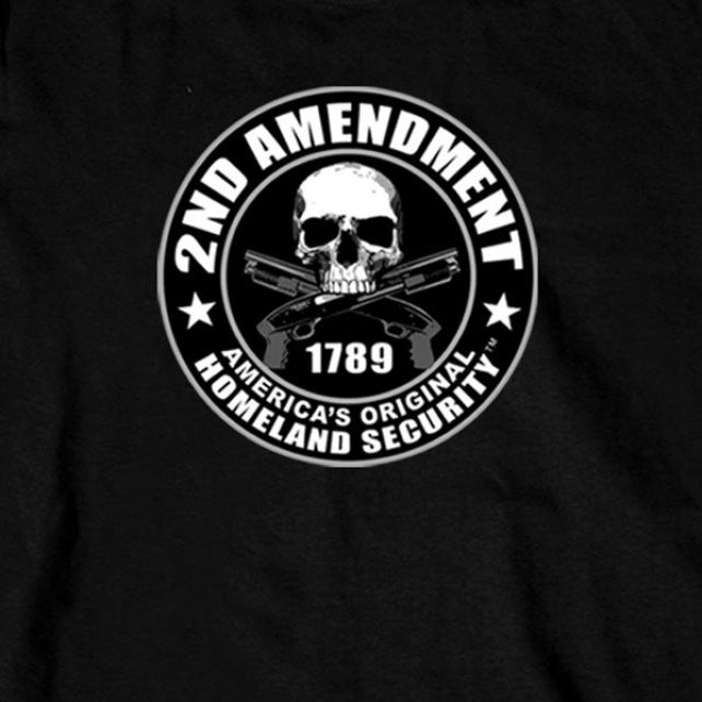 Hot Leathers 2nd Amendment Long Sleeve Double Sided T-Shirt Mens Long Sleeve - Tophatter Daily Deals