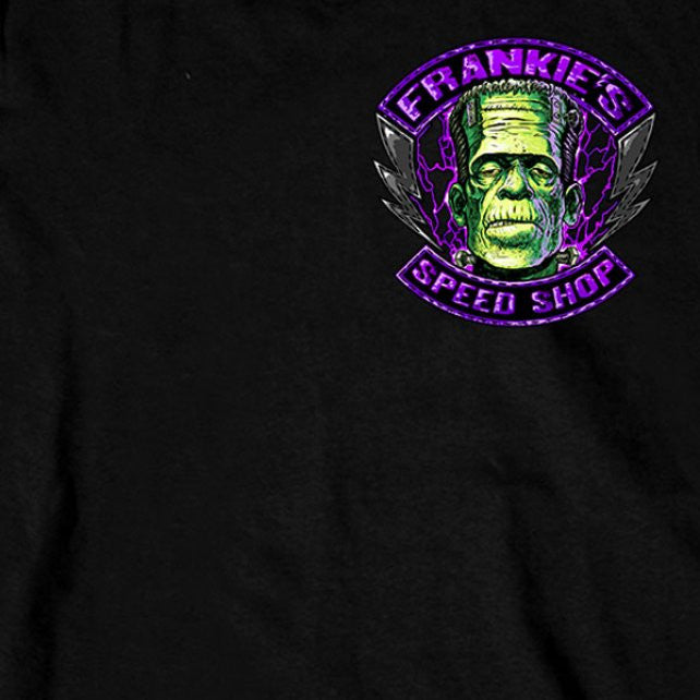 Hot Leathers Frankie's Speed Shop Long Sleeve Double Sided T-Shirt Mens Long Sleeve - Tophatter Daily Deals