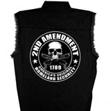 Hot Leathers 2nd Amendment Sleeveless Denim Biker Shirt Sleeveless Denim - Tophatter Daily Deals