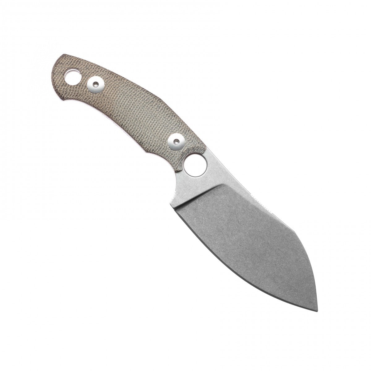 GiantMouse Knives GMF1-XL - Fixed Blade - N690 Steel - Micarta Handle Fixed Blade - Tophatter Daily Deals