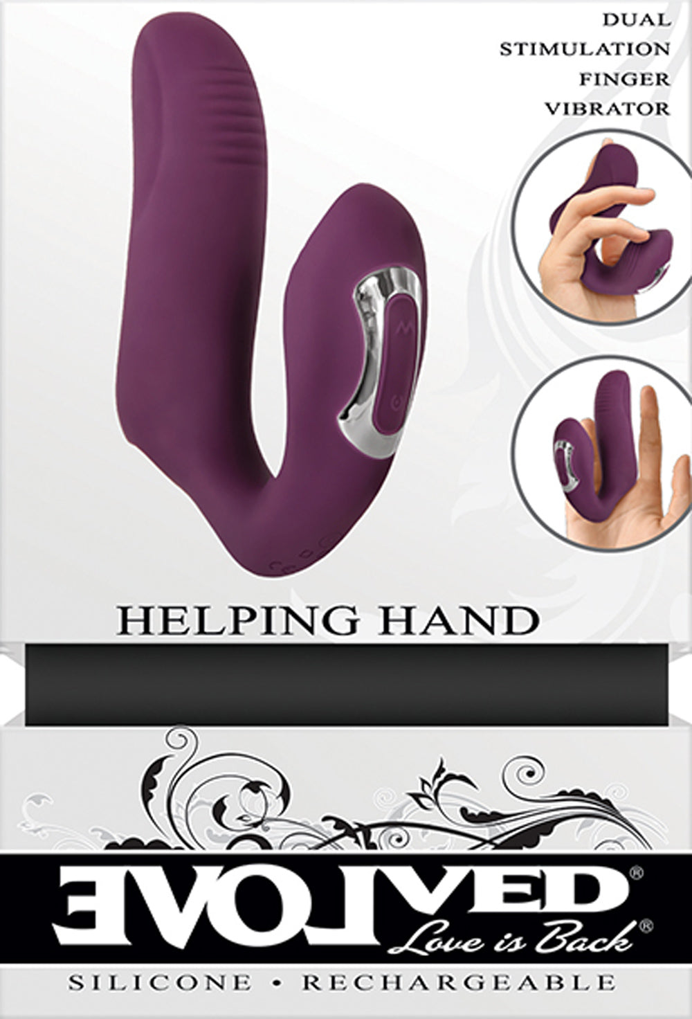 Evolved Helping Hand Dual Finger Stimulator > Vibrators > Finger Vibrators - Tophatter Daily Deals