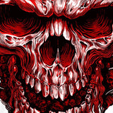 Hot Leathers Shredder Skull JUMBO Print Shirt LIMITED EDITION Mens Short Sleeve - Tophatter Daily Deals