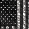 Hot Leathers JUMBO Black and White Flag T-Shirt NEW American Flag Mens Short Sleeve - Tophatter Daily Deals