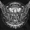 Hot Leathers Bold Eagle Biker For Life T-Shirt Custom Slash2Gash Mens Short Sleeve - Tophatter Daily Deals