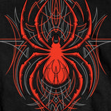 Hot Leathers Pinstripe Spider Short Sleeve T-Shirt Slash2Gash Mens Short Sleeve - Tophatter Daily Deals