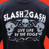 Hot Leathers Pinstripe Spider Short Sleeve T-Shirt Slash2Gash Mens Short Sleeve - Tophatter Daily Deals