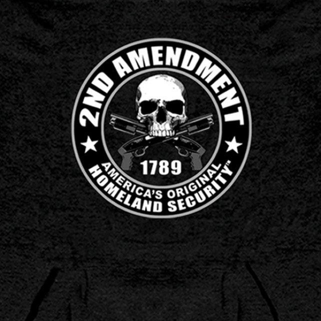 Hot Leathers 2nd Amendment Hooded Sweatshirt Pull Over Hoodies & Sweatshirts - Tophatter Daily Deals
