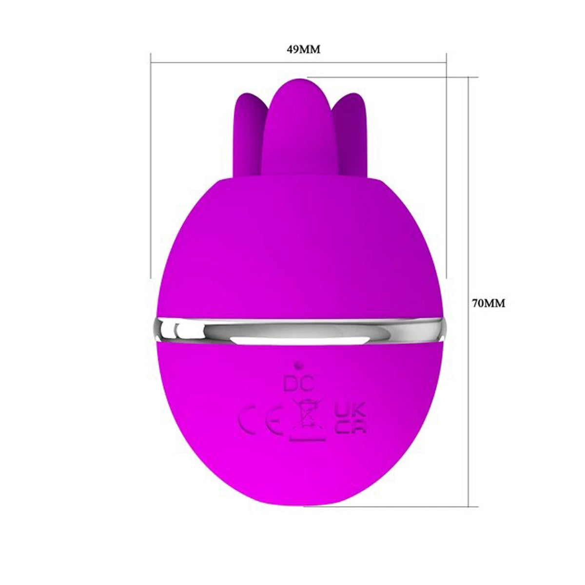 Gemini Ball – Pulsating and Licking Ball-Shaped Vibrator > Sex Toys For Ladies > Air Pulsation - Tophatter Daily Deals