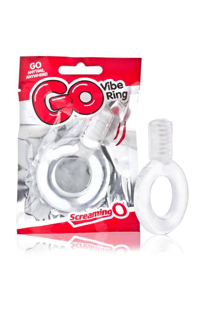 Screaming O - Go Vibe - Vibrating Cock Ring - Clear Sex Toy - Tophatter Daily Deals