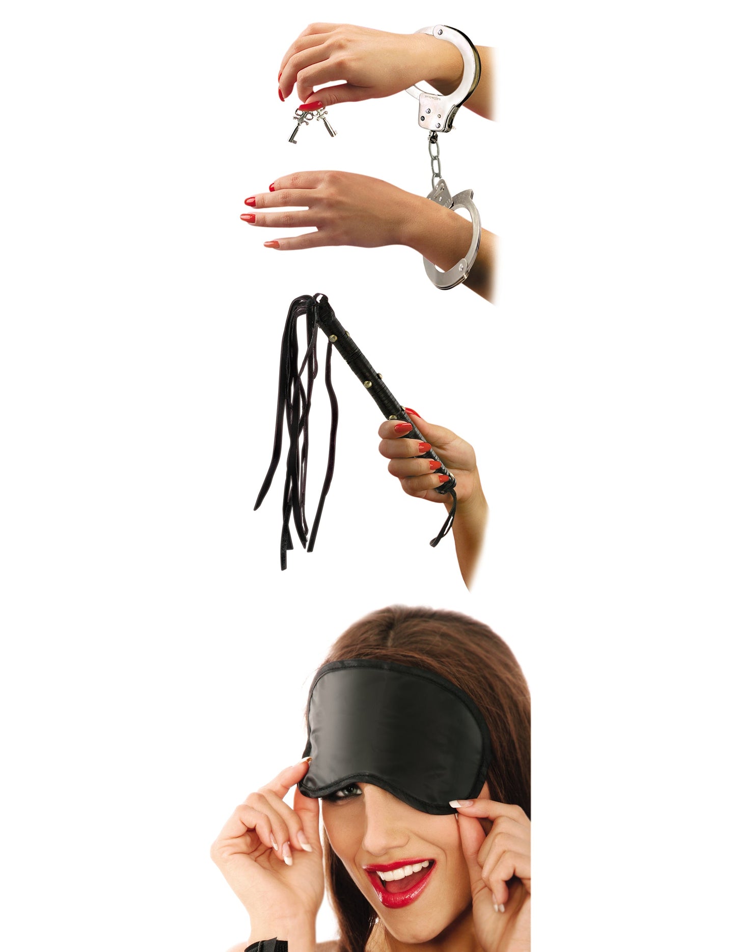 Fetish Fantasy Series Lover's Fantasy Bondage Kit 3 Piece Set > Bondage Gear > Bondage Kits - Tophatter Daily Deals