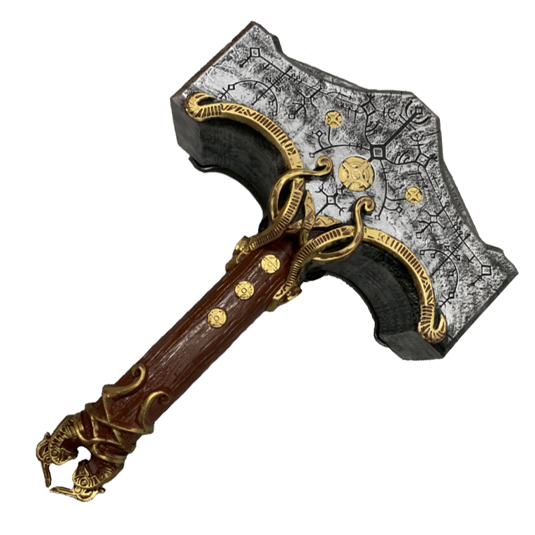 Thor's "Mjolnir" Hammer (Resin) Video Game Sword - Tophatter Daily Deals