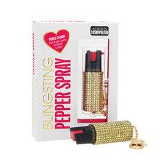 BLINGSTING® Pepper Spray 1/2 oz Self Defense - Tophatter Daily Deals
