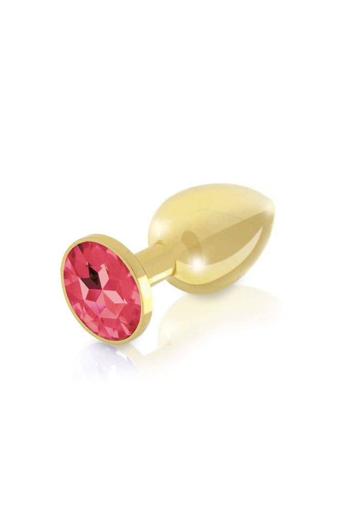 Nobu - Small Gold Plated Steel Plug Small Gold Sex Toy - Tophatter Daily Deals