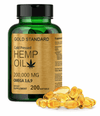 GOLD STANDARD COLD PRESSED HEMP SEED OIL CAPSULES 2000mg - Tophatter's Smashing Daily Deals | Shop Like a Billionaire