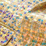 Gold Trend Singer Sequin Suit and Pants Blazer Jacket Men Blazer - Tophatter Daily Deals
