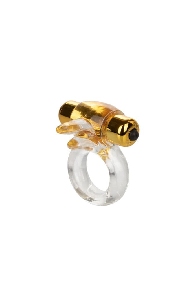 Cal Exotics - Couples Enhancer - Pure Gold Double Trouble Cock Ring Sex Toy - Tophatter Daily Deals