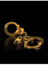 Pipedream - Fetish Fantasy Gold - Metal Handcuffs - Gold BDSM - Tophatter Daily Deals