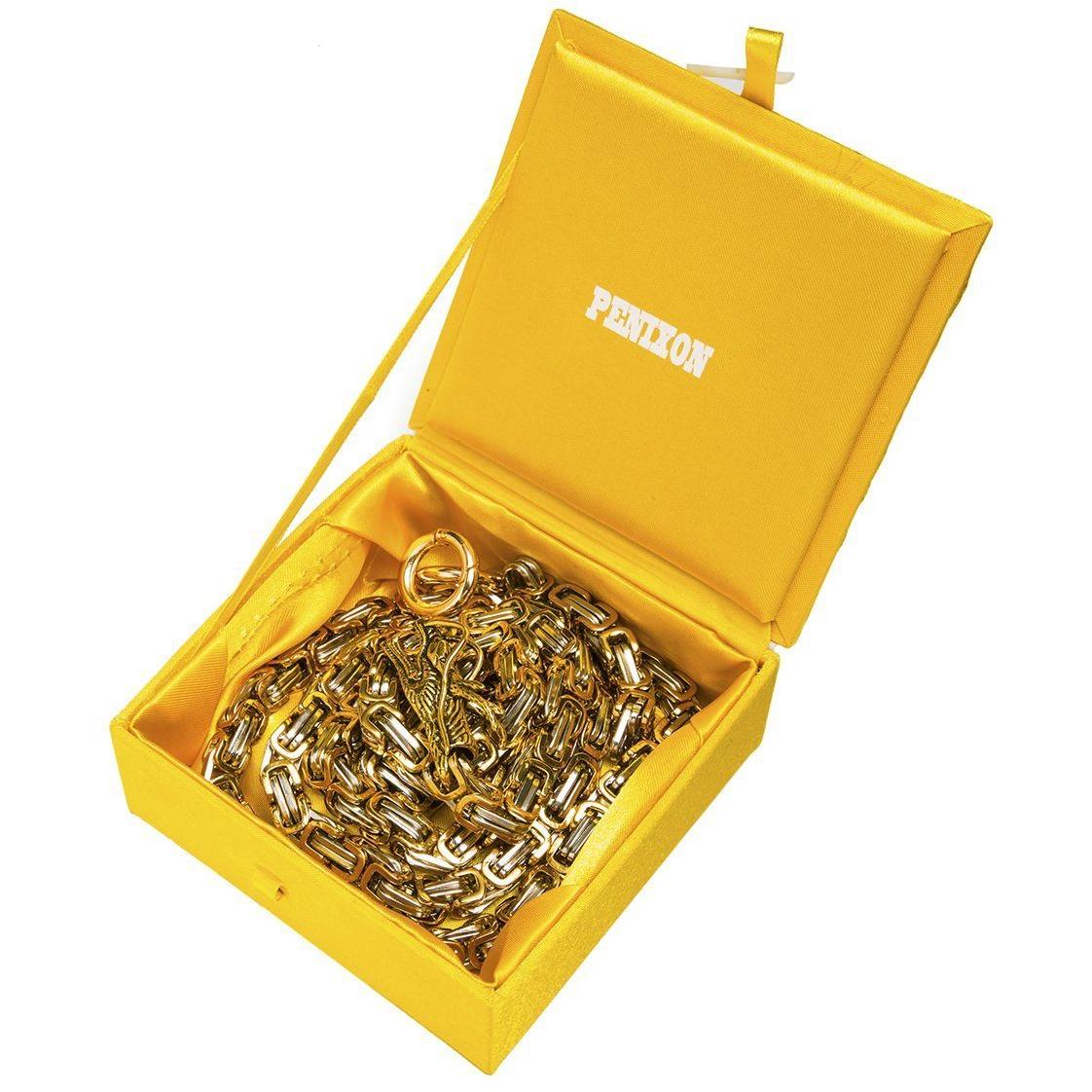 Golden Dragon Full Stainless Steel Self Defense Chain Self Defense Jewelry - Tophatter Daily Deals