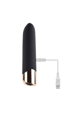 Gender X - The Gold Standard Bullet Vibrator - Black Sex Toy - Tophatter Daily Deals
