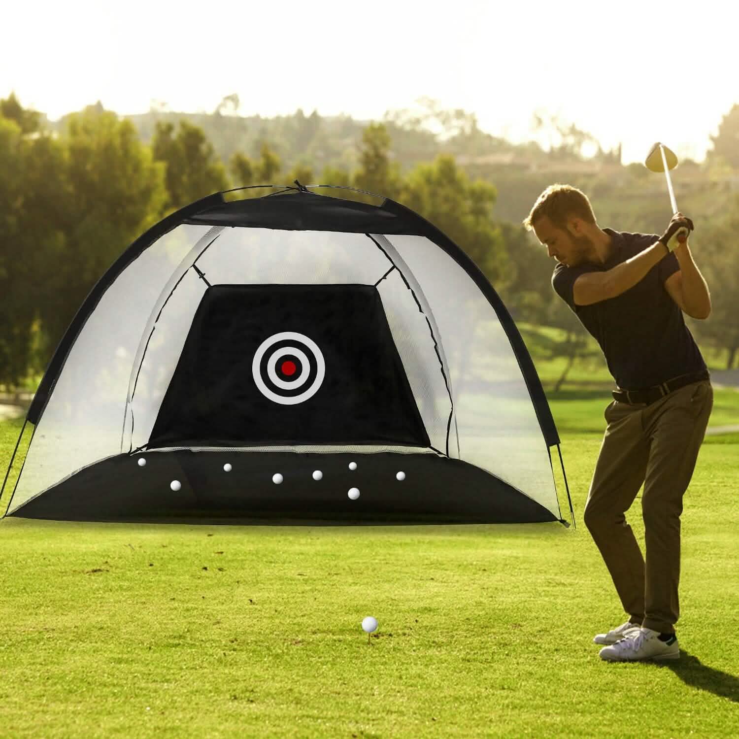 Golf Net Golf Training Aids Outdoor Recreation - Tophatter Daily Deals
