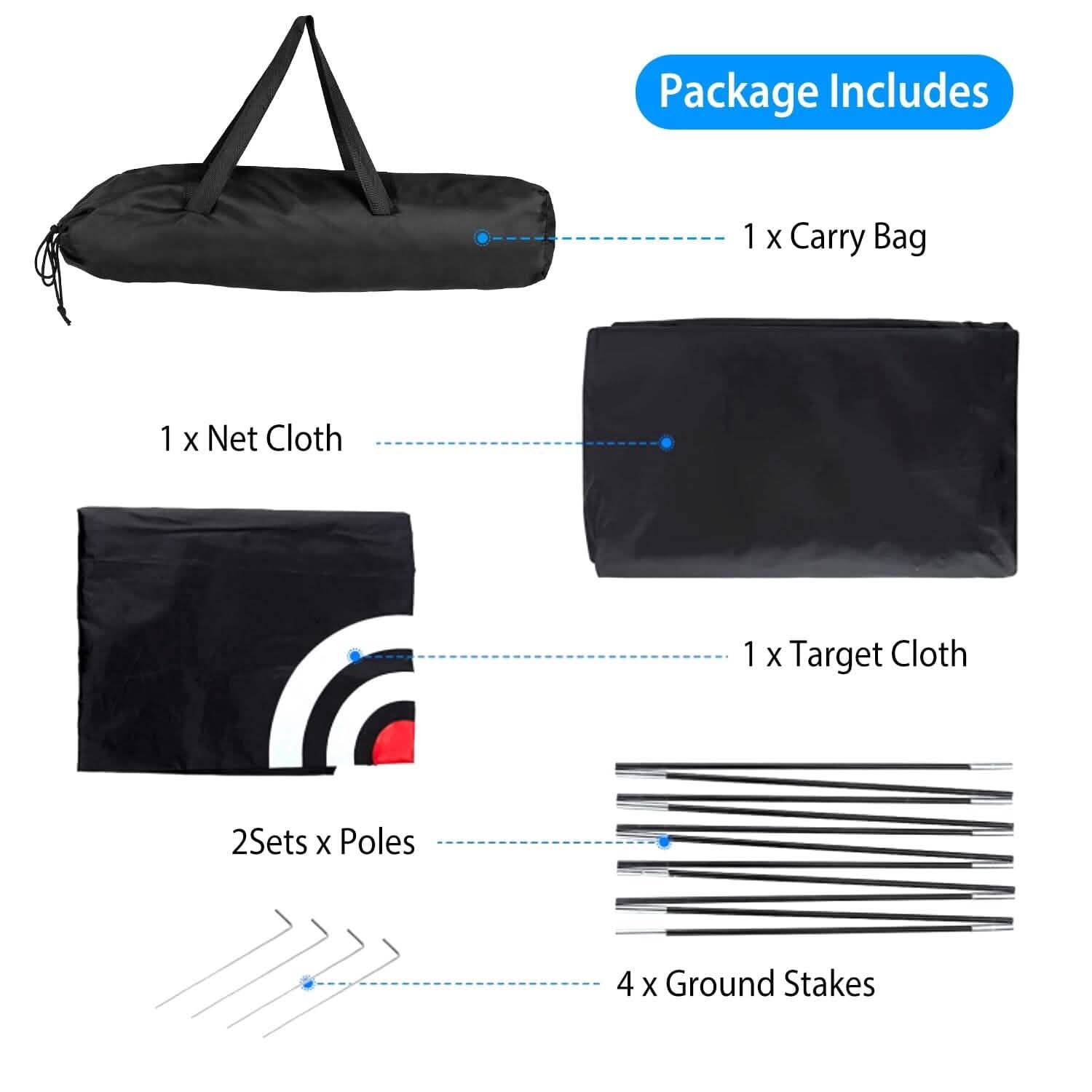 Golf Net Golf Training Aids Outdoor Recreation - Tophatter Daily Deals