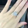 Gorgeous 925 Silver Plated Women's Ring Rings - Tophatter Daily Deals